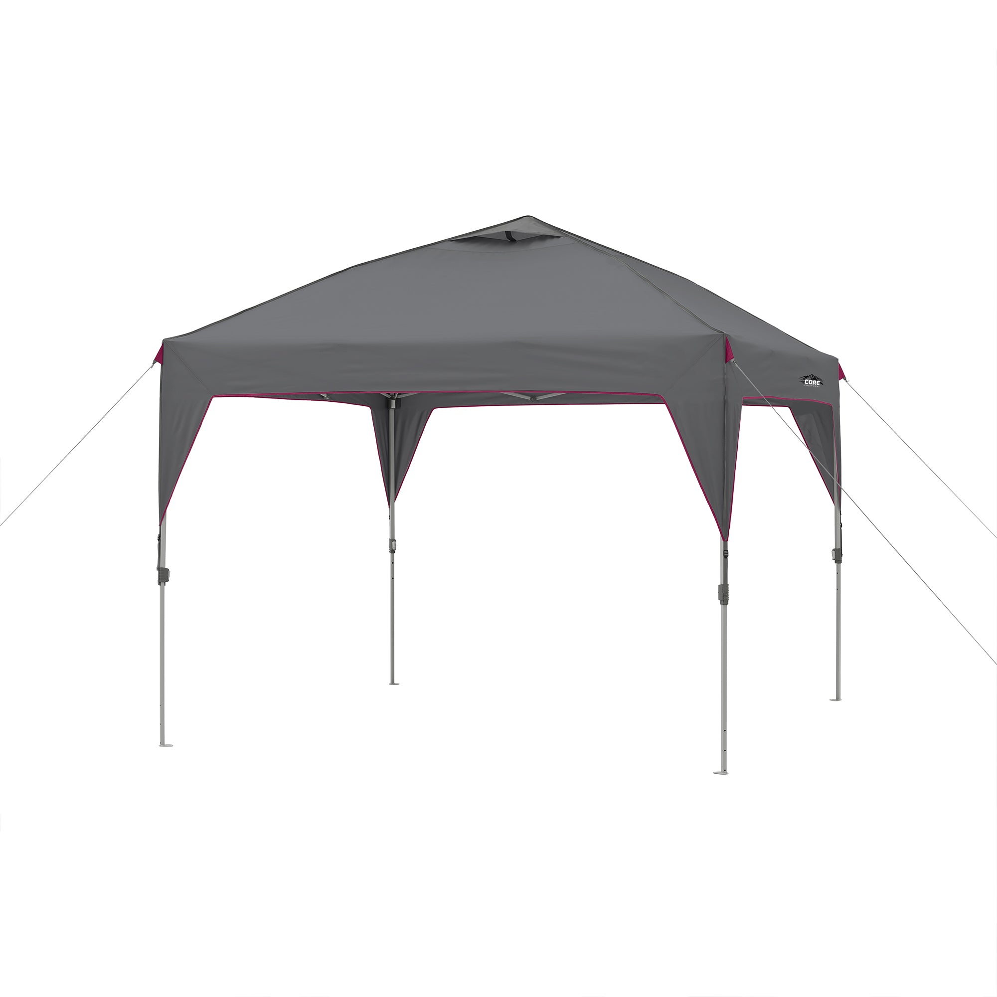 CORE Set of 2 Padded Arm Chair with 300 Pound Capacity & 10x10' Instant Canopy - VMInnovations