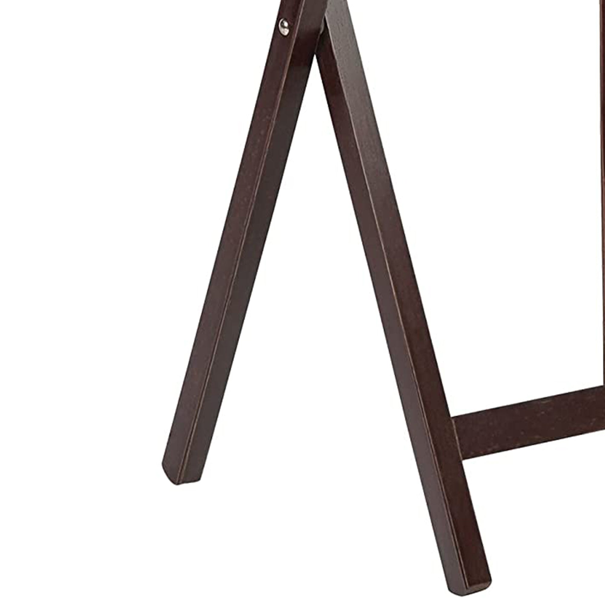 PJ Wood Folding Portable TV Snack Tray Table w/Compact Storage Rack, (Set of 7) - VMInnovations