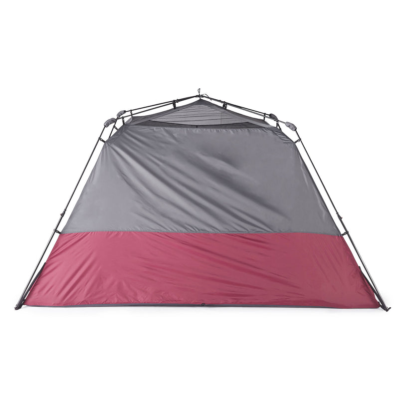 CORE Instant 11 x 9 Foot 6 Person Cabin Tent with Air Vents & Loft, Red (2 Pack)