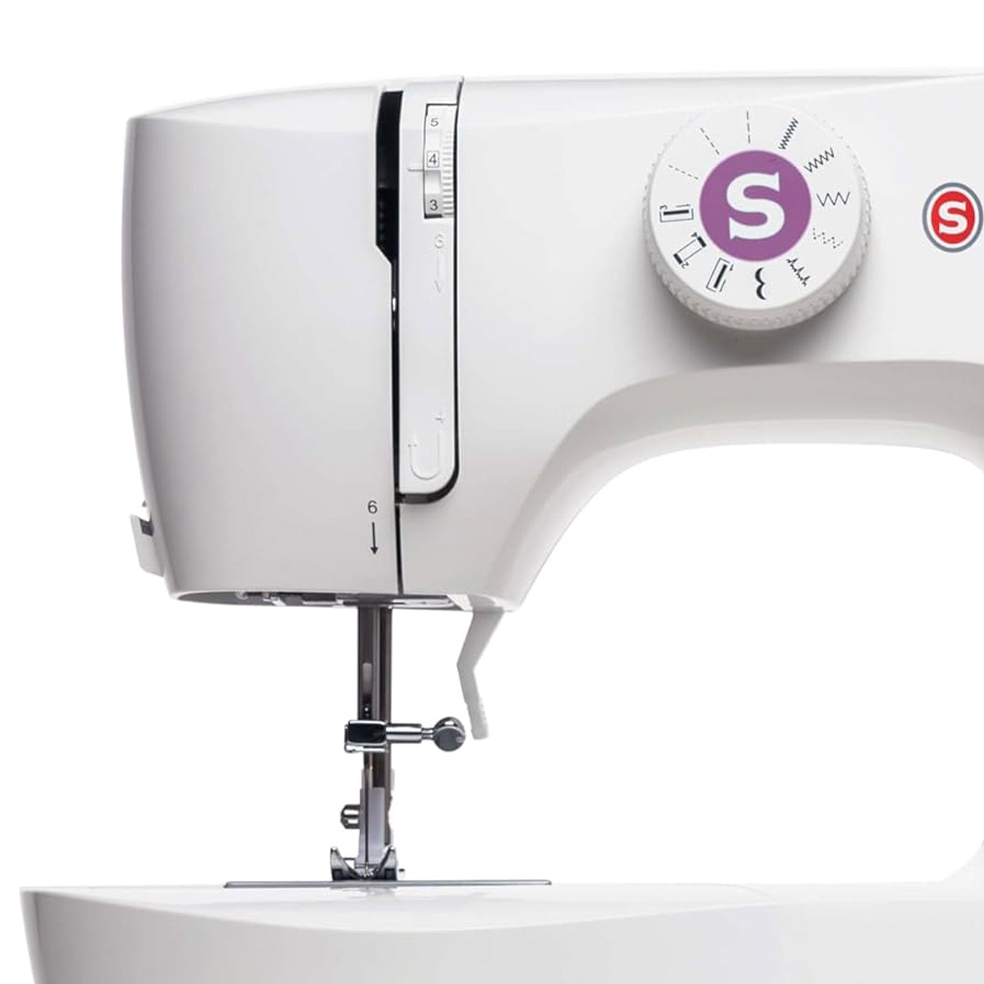 Singer Portable Sewing Machine w/LED Lighting & Accessories, White (For Parts) - VMInnovations