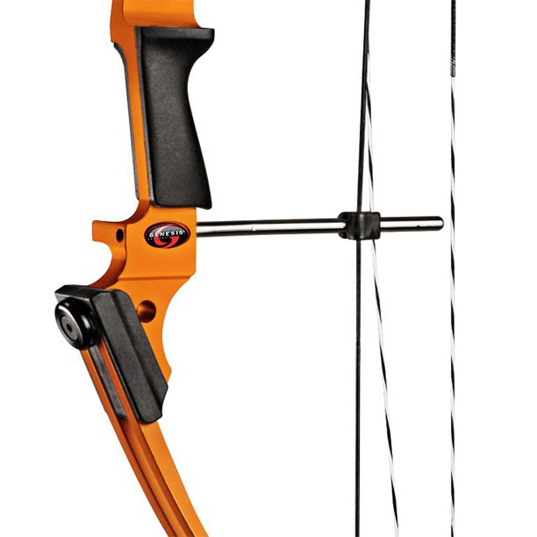 Genesis Original Archery Adjustable Right Handed Compound Bow, Orange (2 Pack) - VMInnovations