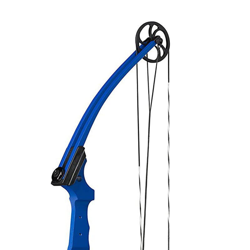 Genesis Archery Compound Bow with Adjustable Sizing, Left Handed, Blue (2 Pack)