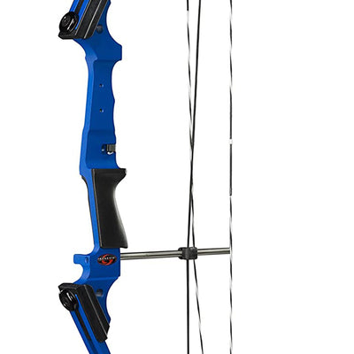 Genesis Archery Compound Bow with Adjustable Sizing, Left Handed, Blue (3 Pack)