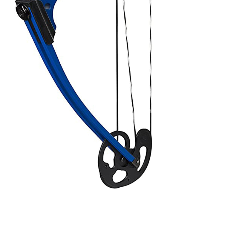Genesis Archery Compound Bow with Adjustable Sizing, Left Handed, Blue (5 Pack)