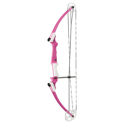 Genesis Archery Compound Bow with Adjustable Sizing, Left Handed, Pink (2 Pack)