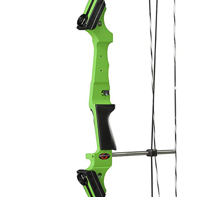 Genesis Archery Original Adjustable Right Handed Compound Bow, Green (2 Pack)