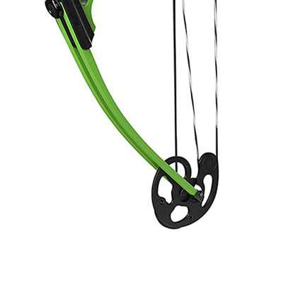 Genesis Archery Original Adjustable Right Handed Compound Bow, Green (4 Pack)