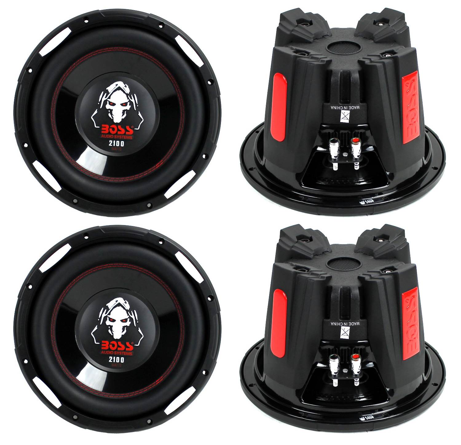 BOSS AUDIO Phantom P106DVC 10 Inch 8400W DVC Car Subwoofers Power Subs DVC