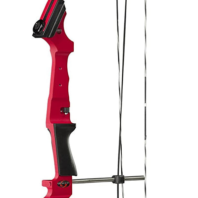 Genesis Archery Compound Bow Adjustable Sizing for Right Handed, Red (2 Pack)