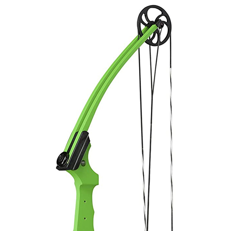 Genesis Archery Compound Bow Adjustable Sizing for Left Handed, Green (2 Pack)