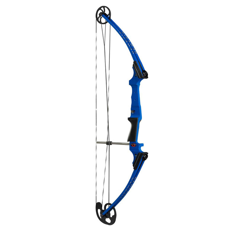 Genesis Archery Compound Bow Adjustable Sizing for Right Handed, Blue (2 Pack)