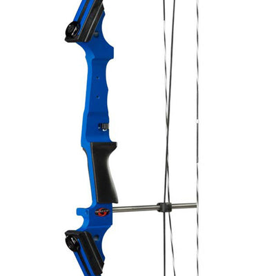 Genesis Archery Compound Bow Adjustable Sizing for Right Handed, Blue (2 Pack)