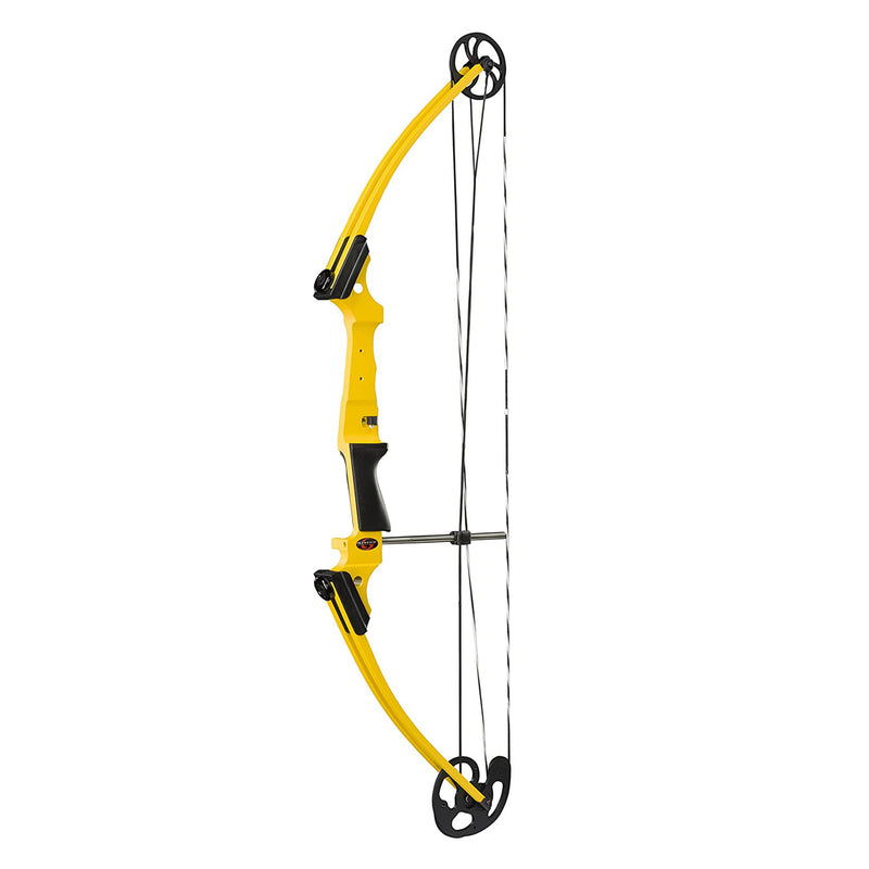 Genesis Archery Original Left Handed Compound Bow Archery Kit, Yellow (2 Pack)