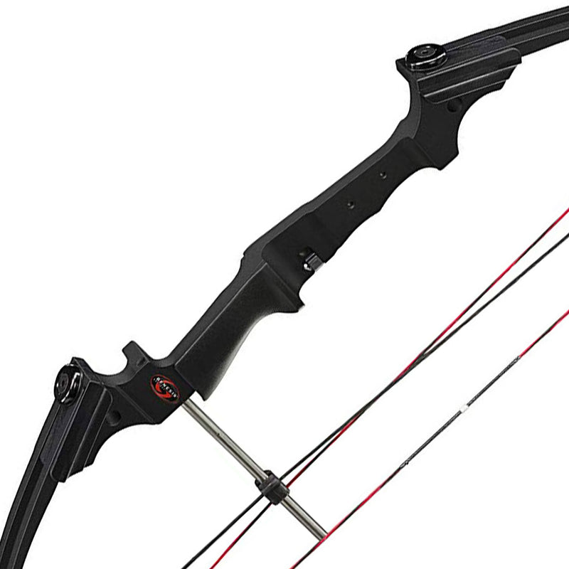 Genesis Archery Compound Bow Adjustable Sizing for Left Handed, Black (2 Pack)