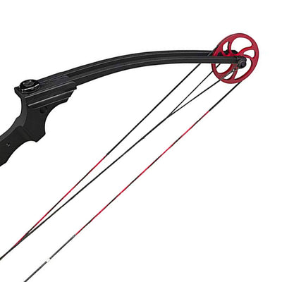 Genesis Archery Compound Bow Adjustable Sizing for Left Handed, Black (2 Pack)