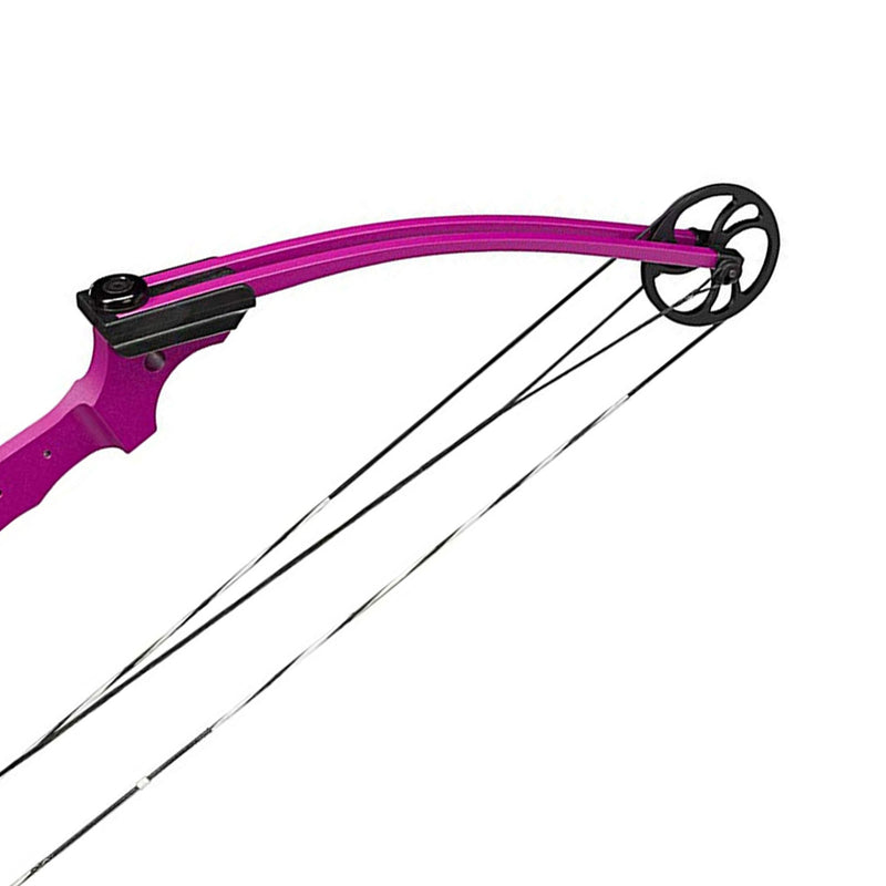 Genesis Archery Original Left Handed Compound Bow Archery Kit, Purple (2 Pack)