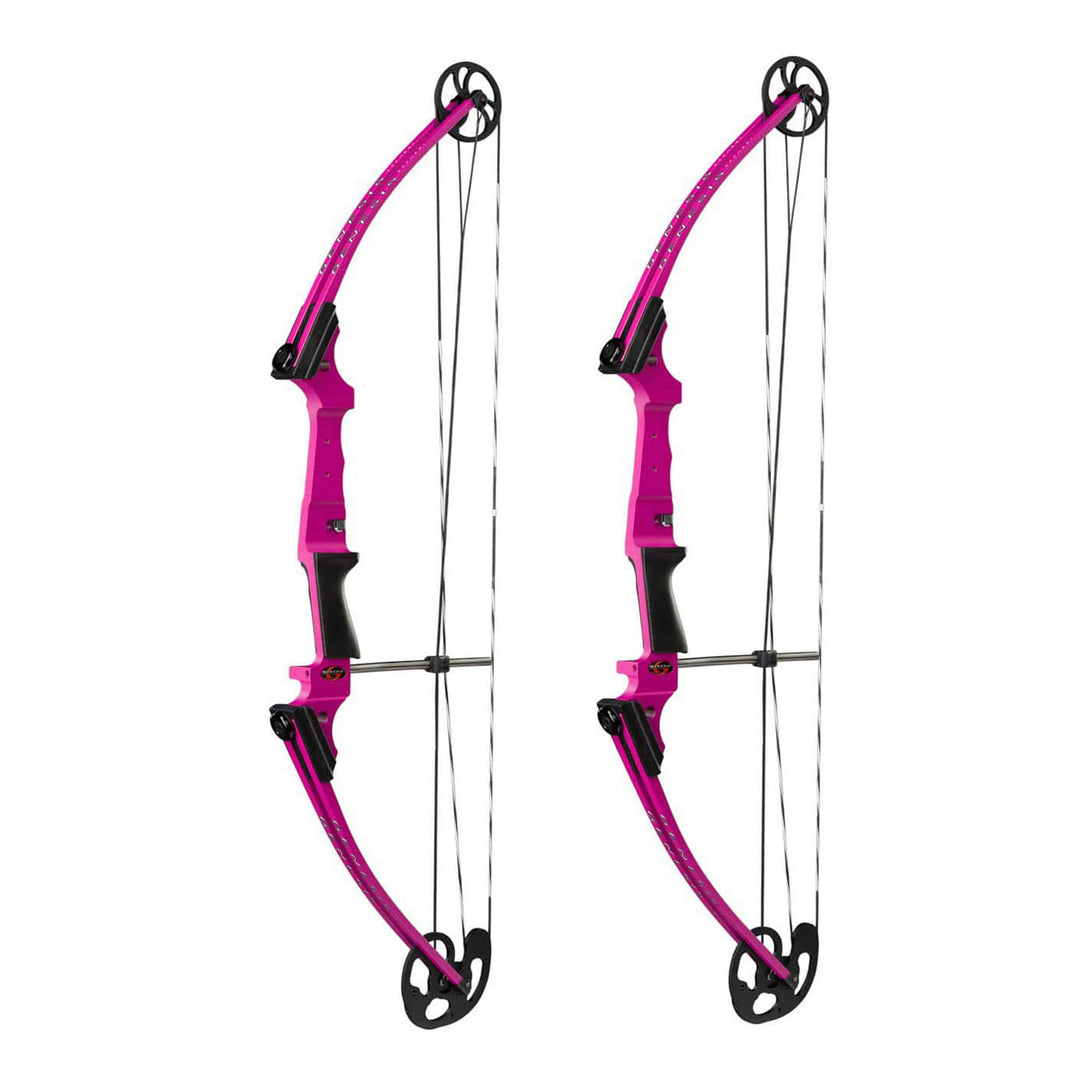 Genesis Archery Compound Bow Adjustable Sizing for Right Handed, Purple (2 Pack)