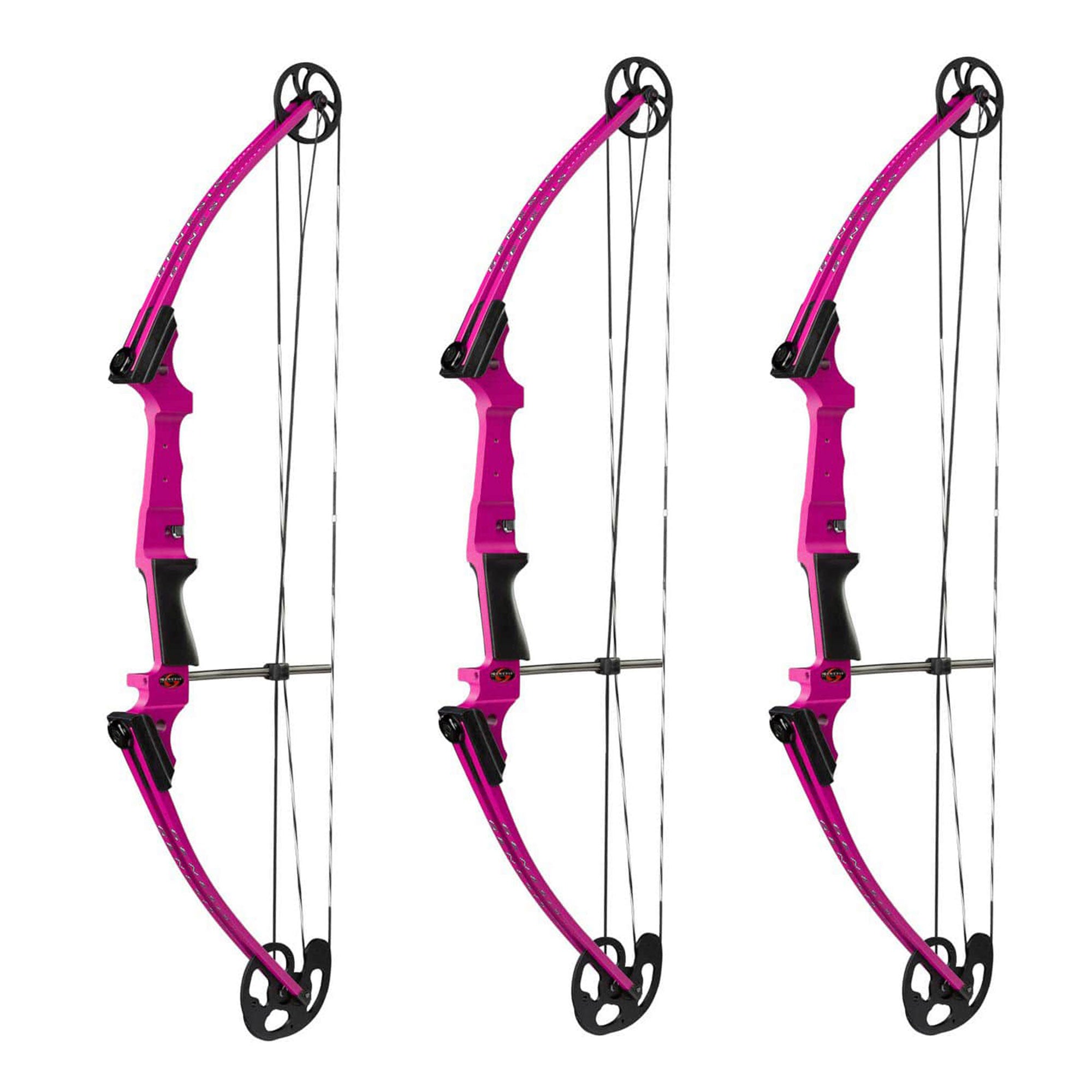 Genesis Archery Compound Bow Adjustable Sizing for Right Handed, Purple (3 Pack)