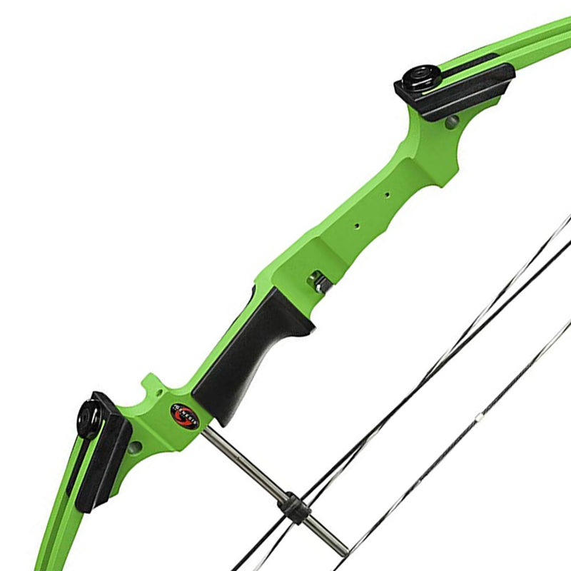 Genesis Archery Original Left Handed Compound Bow Archery Kit, Green (2 Pack)