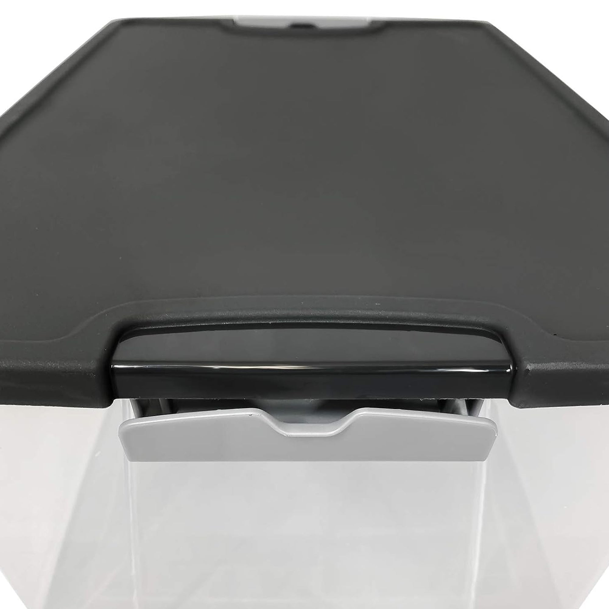 Homz 15 Qt Stackable Plastic Container w/Snaplock Lid, Gray (4 Pack) (Used) - VMInnovations