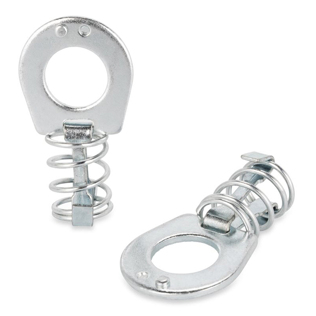 Camco Stainless Steel Bilingual Cam Lock for Water Heater Door Latch, Silver - VMInnovations