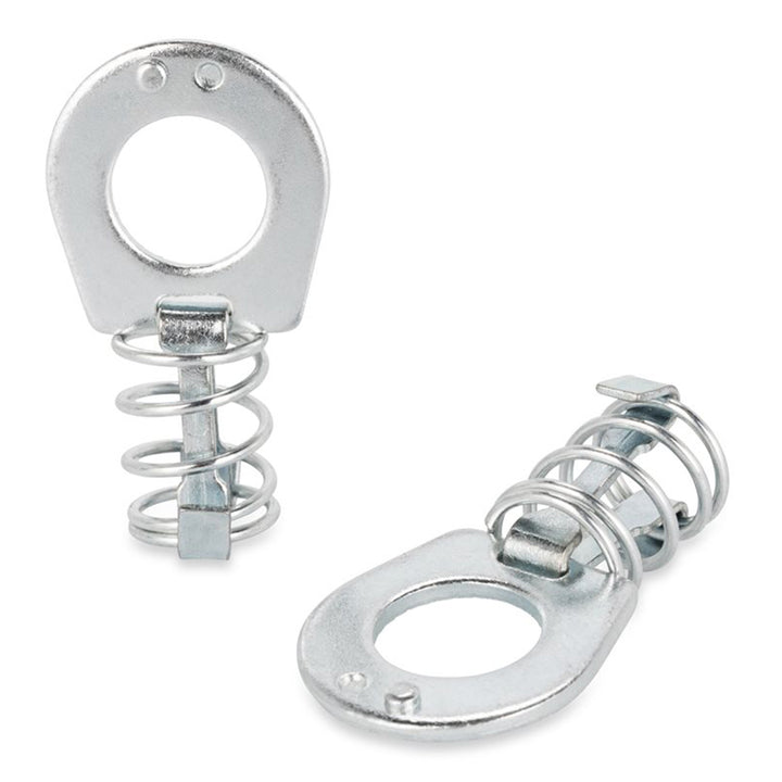 Camco Stainless Steel Bilingual Cam Lock for Water Heater Door Latch, Silver - VMInnovations