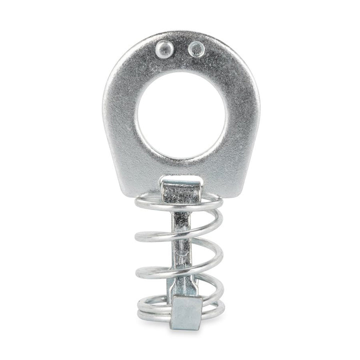 Camco Stainless Steel Bilingual Cam Lock for Water Heater Door Latch, Silver - VMInnovations