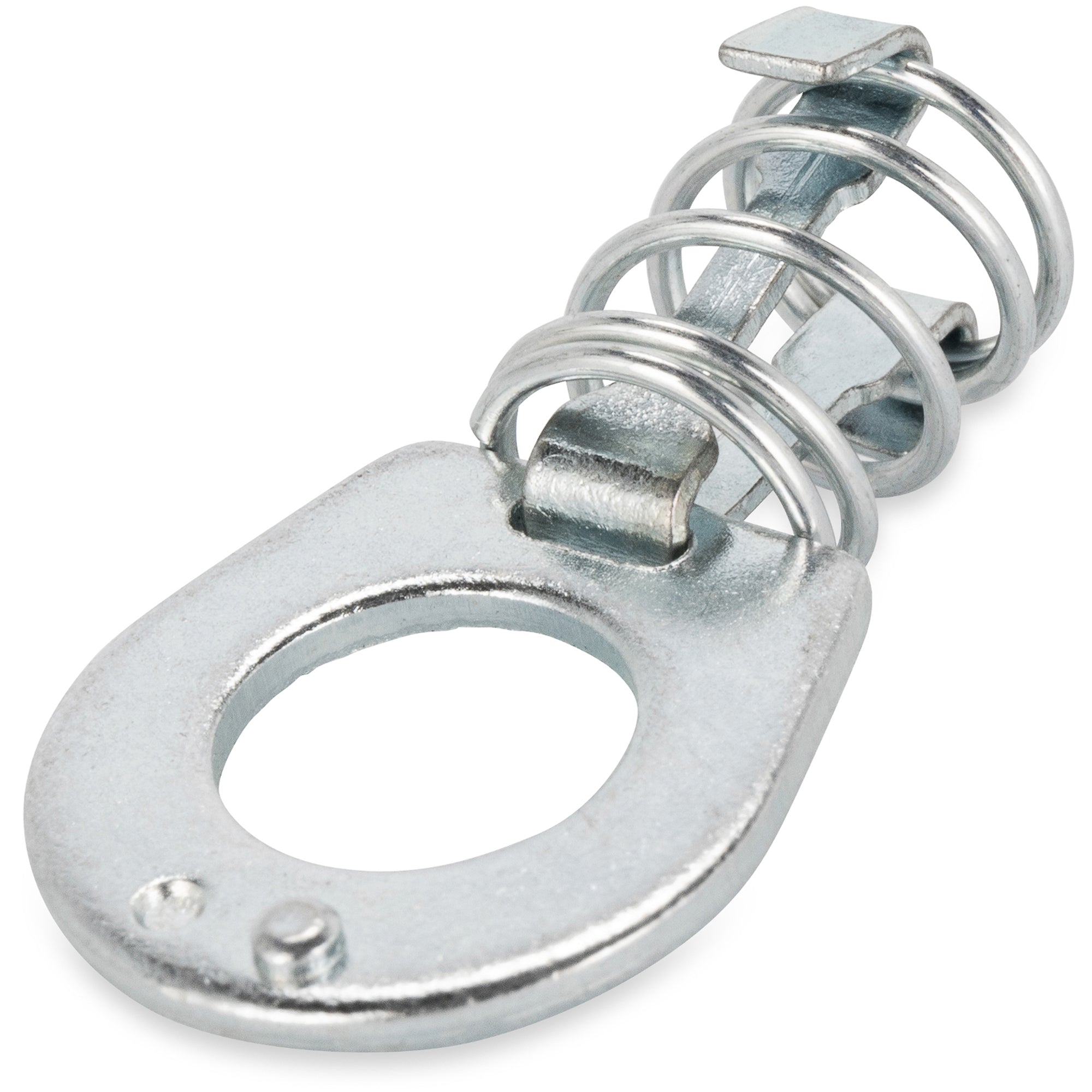 Camco Stainless Steel Bilingual Cam Lock for Water Heater Door Latch, Silver - VMInnovations