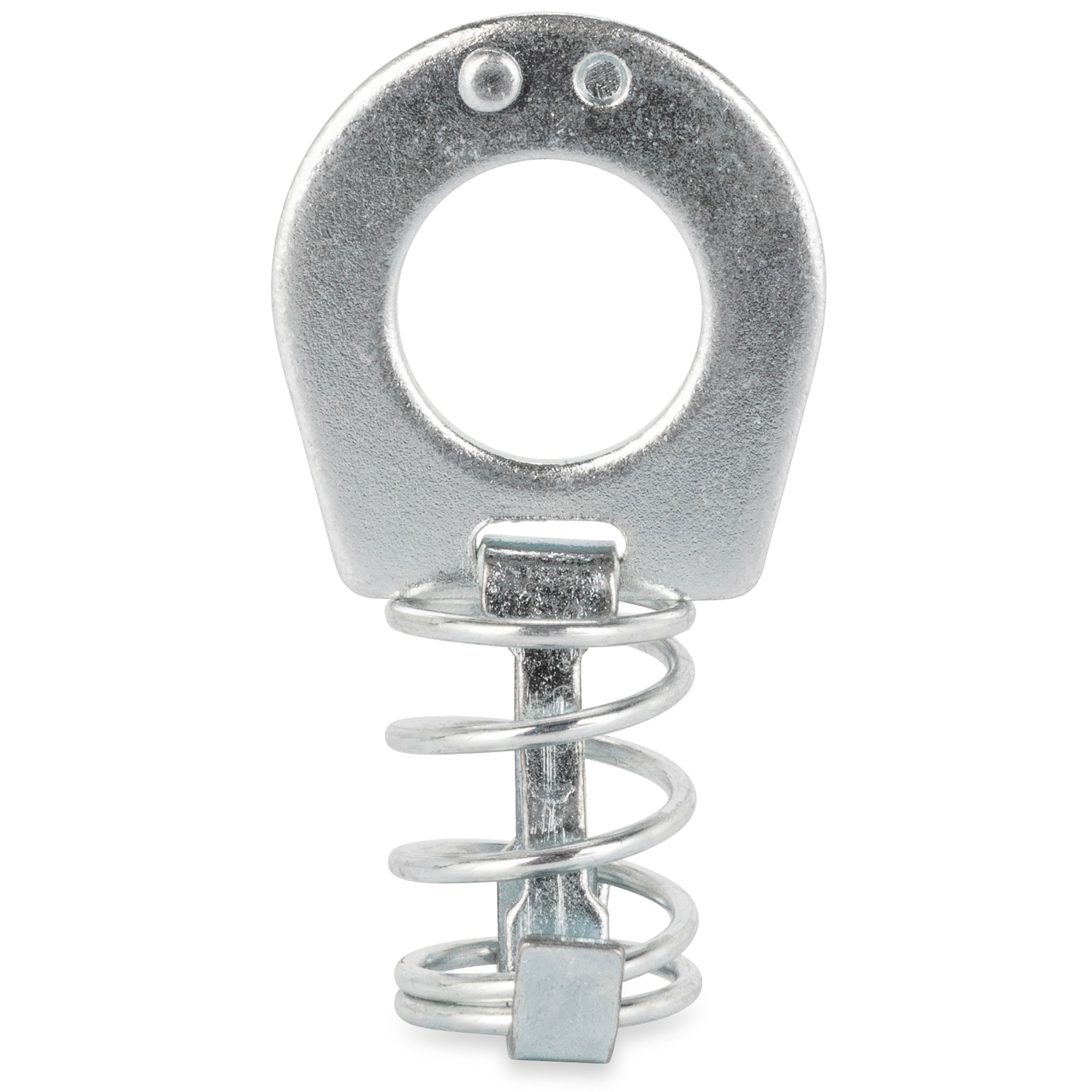 Camco Stainless Steel Bilingual Cam Lock for Water Heater Door Latch, Silver - VMInnovations