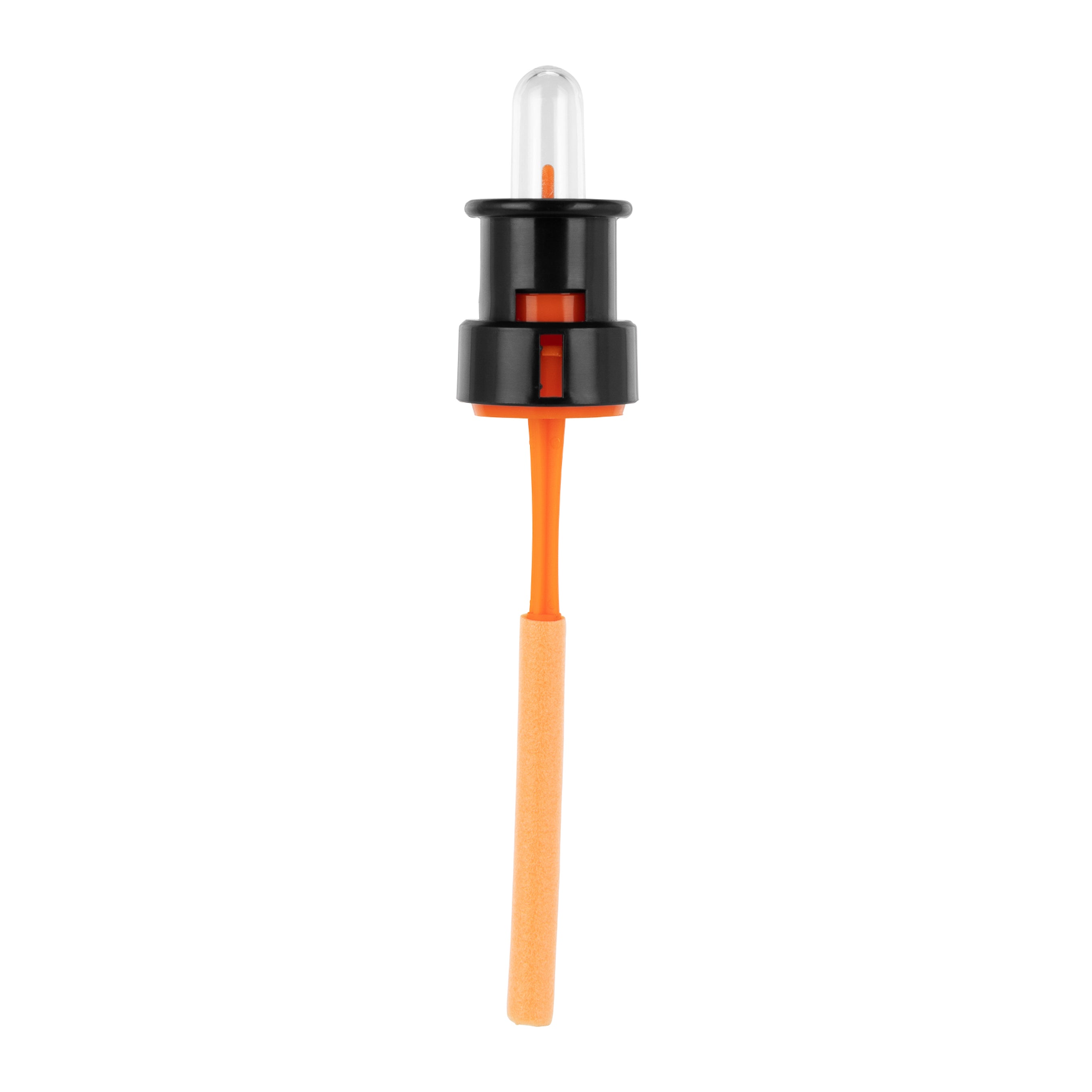 Camco Rhino Easy to Install 1.5 Inch Diameter RV Tote Tank Gauge, Black/Orange