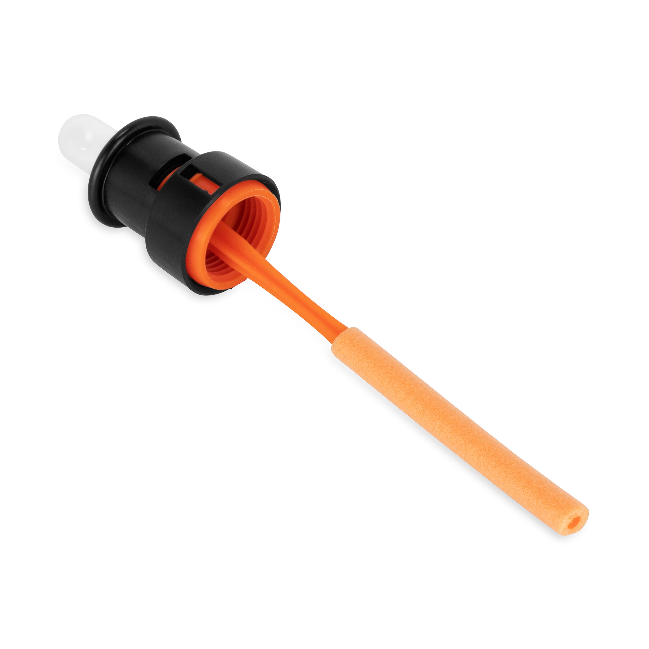 Camco Rhino Easy to Install 1.5 Inch Diameter RV Tote Tank Gauge, Black/Orange - VMInnovations