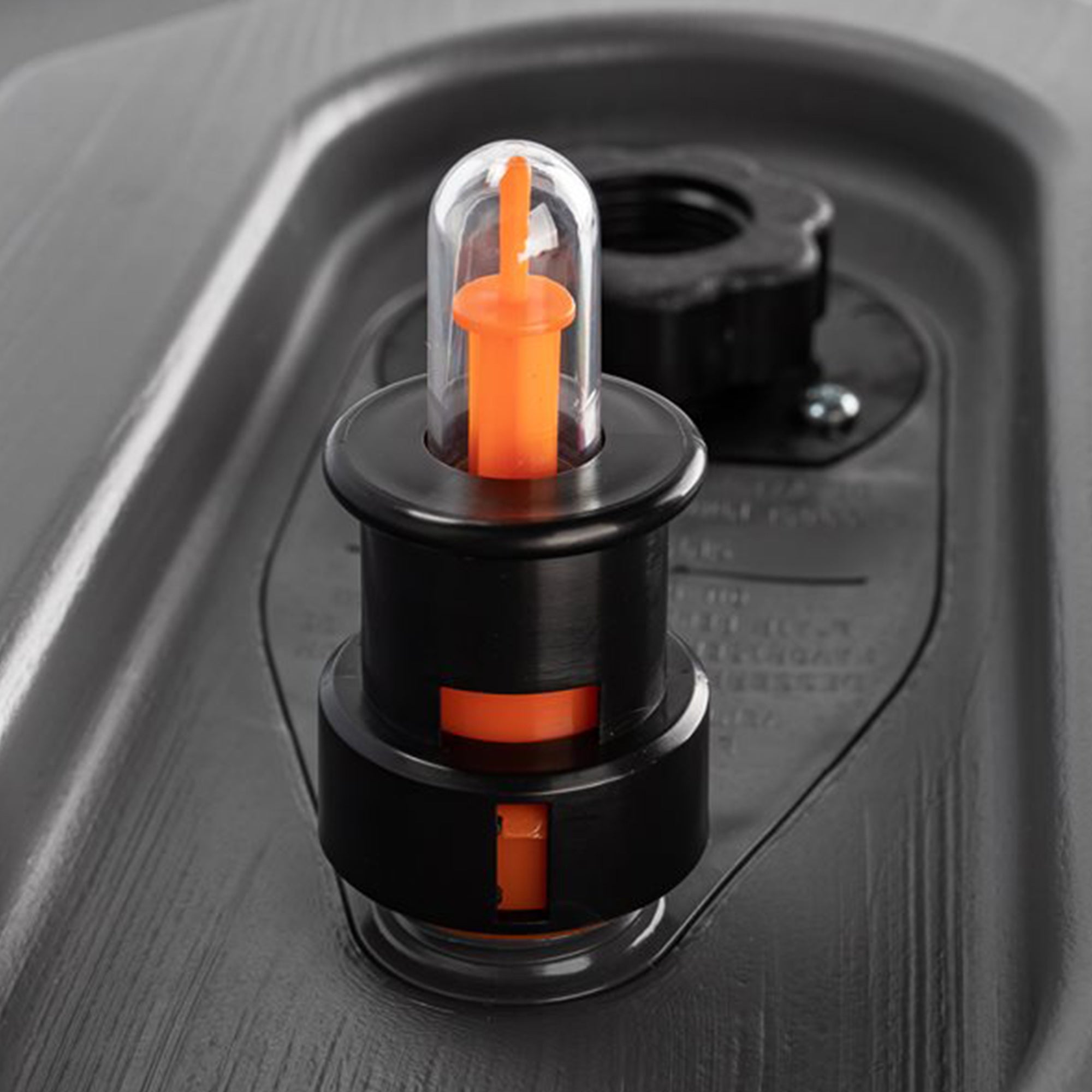 Camco Rhino Easy to Install 1.5 Inch Diameter RV Tote Tank Gauge, Black/Orange - VMInnovations
