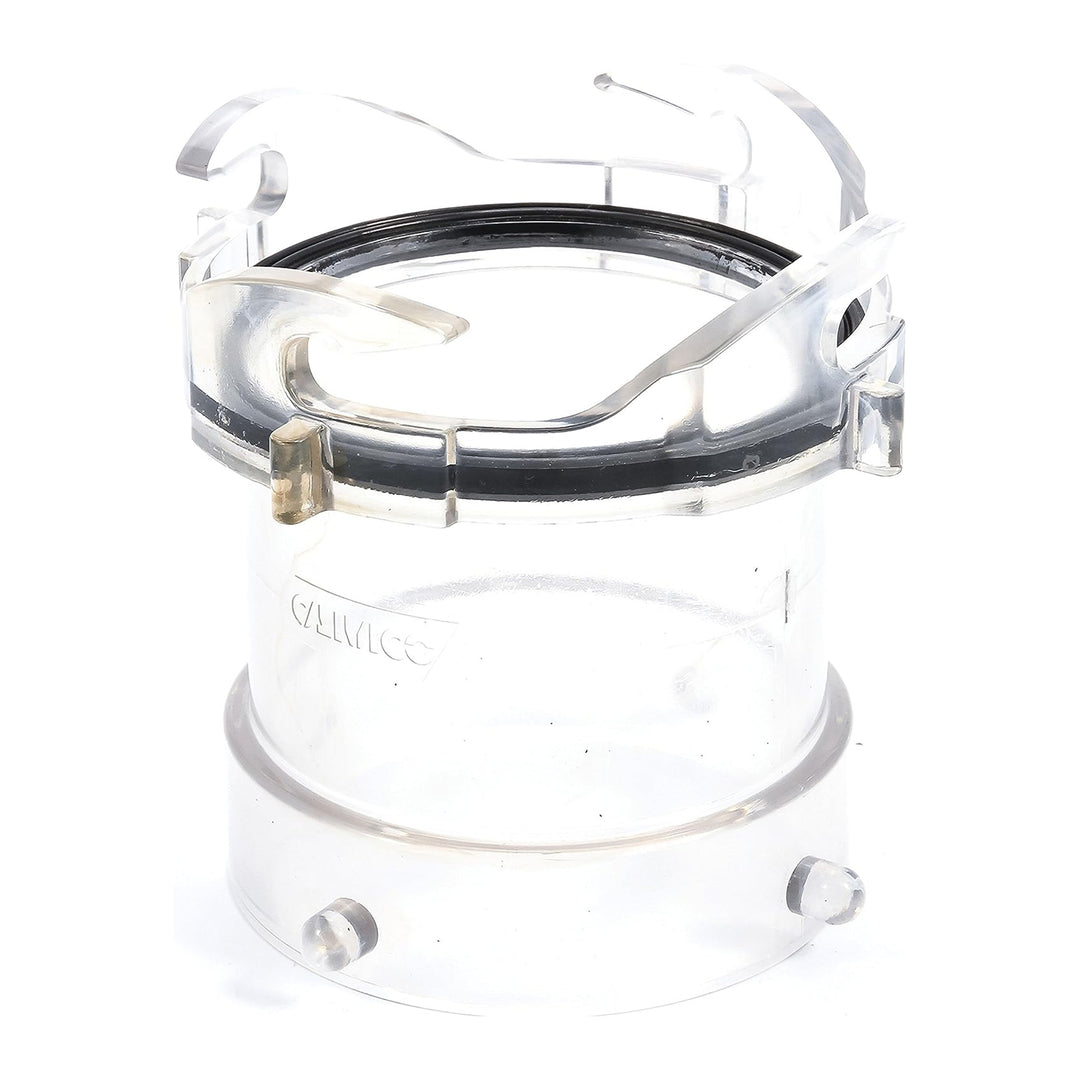 Camco 3.5" Non-Restrictive RV Sewer Hose Outlet Extender, Clear Plastic Adapter - VMInnovations