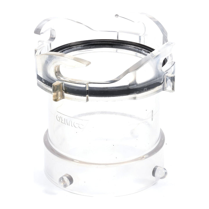 Camco 3.5" Non-Restrictive RV Sewer Hose Outlet Extender, Clear Plastic Adapter - VMInnovations