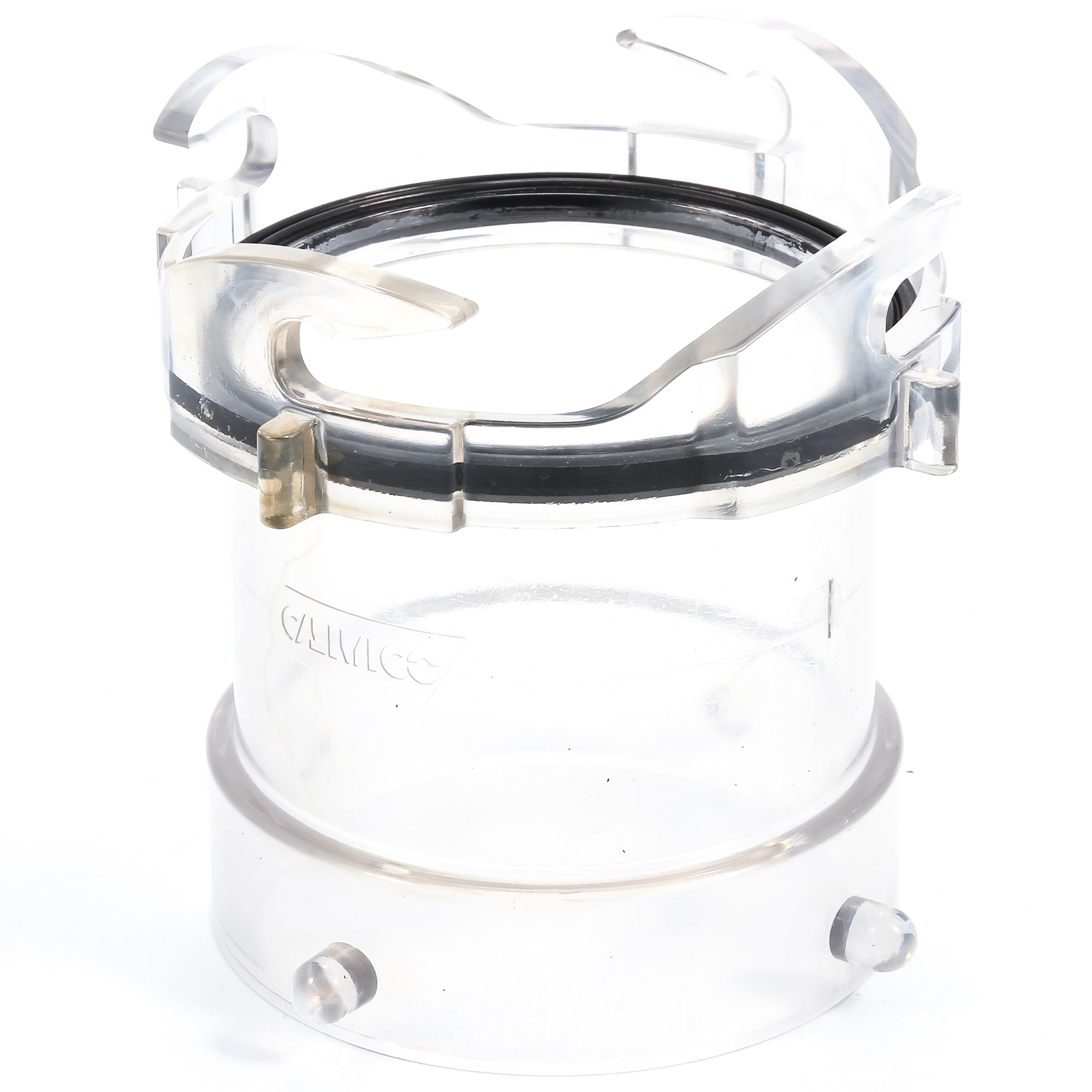 Camco 3.5" Non-Restrictive RV Sewer Hose Outlet Extender, Clear Plastic Adapter - VMInnovations
