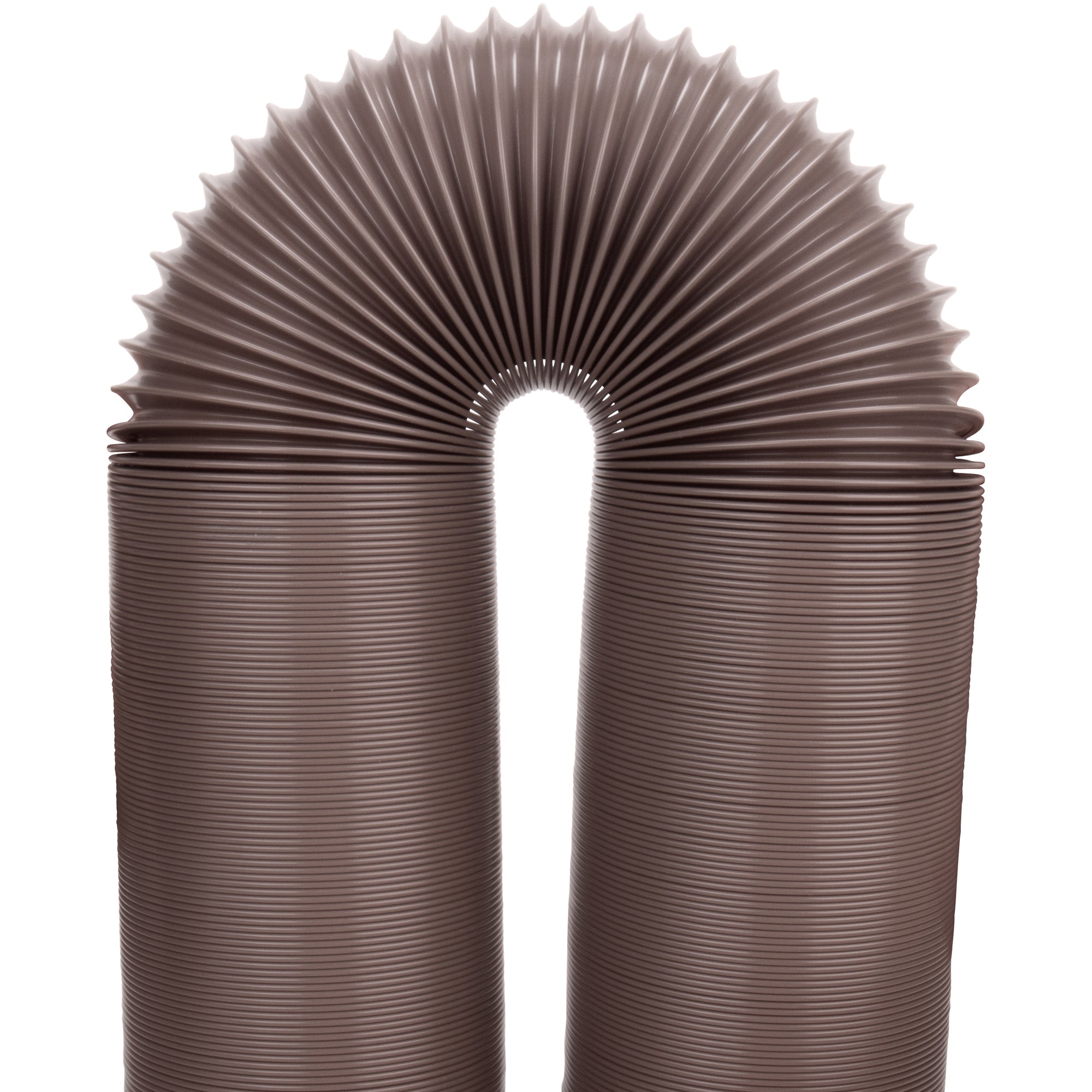 Camco 15 Foot Heavy Duty HTS Vinyl RV Sewer Hose with Steel Wire Core, Brown - VMInnovations