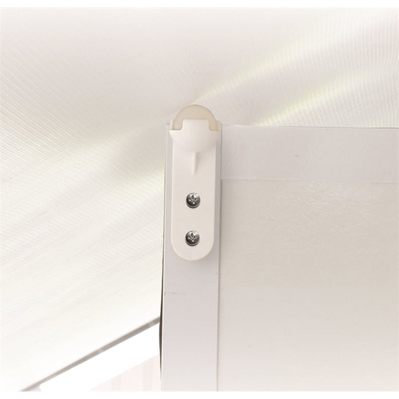 Camco Awning Door Roller Ball with Screen Door Slider & Mounting Hardware, White