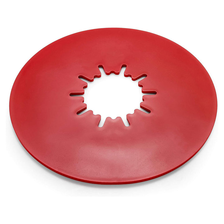 EAZ LIFT 44678 12 Inch Premium Fifth Wheel Lube Plate for Trailers & Towing, Red - VMInnovations