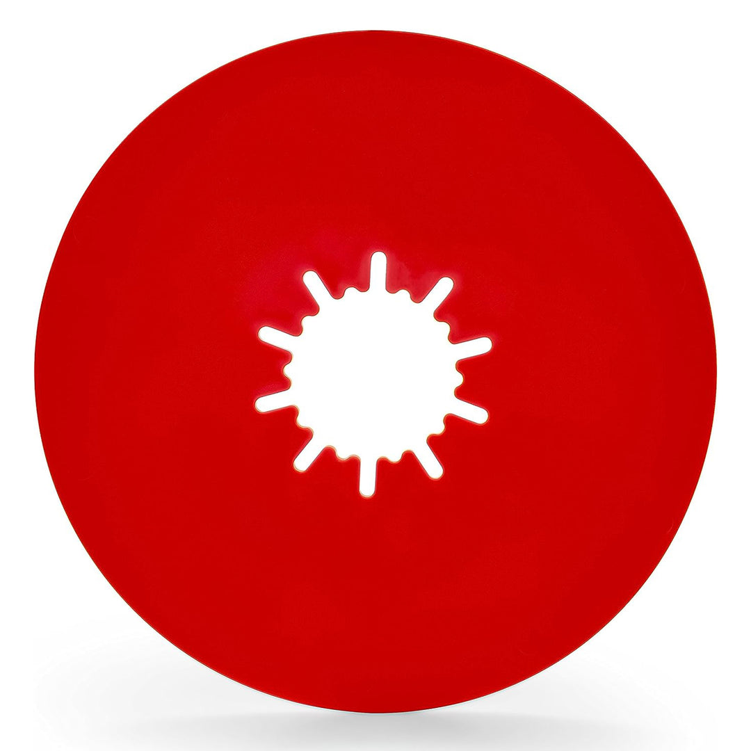 EAZ LIFT 44678 12 Inch Premium Fifth Wheel Lube Plate for Trailers & Towing, Red - VMInnovations