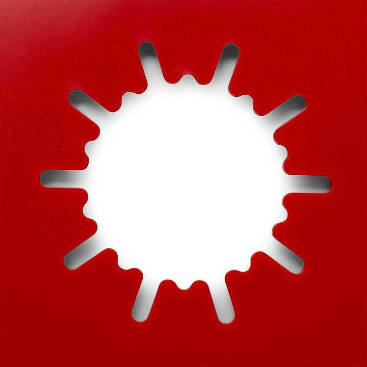 EAZ LIFT 44678 12 Inch Premium Fifth Wheel Lube Plate for Trailers & Towing, Red - VMInnovations