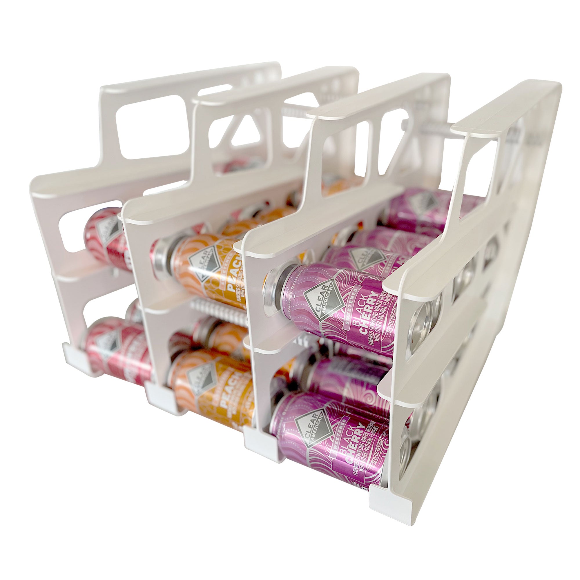 FIFO Can Tracker Hold Up To 54 Standard 10 to 15 Oz Can Sizes, White (For Parts) - VMInnovations