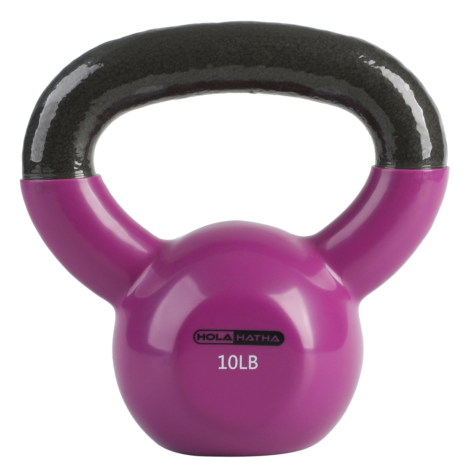 HolaHatha 10lb Solid Cast Iron Kettlebell for Home Strength Training (Used) - VMInnovations