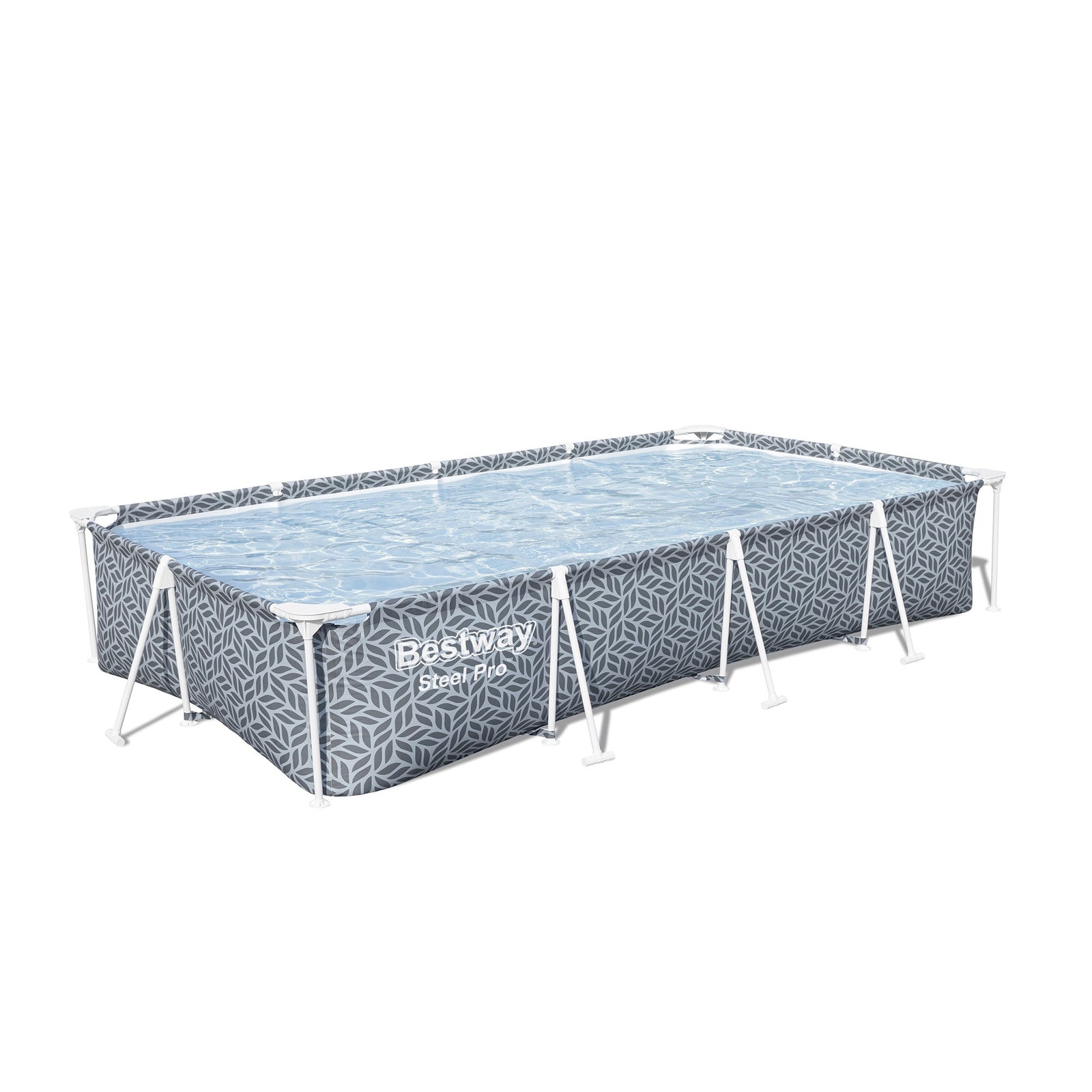 Bestway Steel Pro 12' x 6'7" x 26" Rectangle Above Ground Swimming Pool (Used) - VMInnovations
