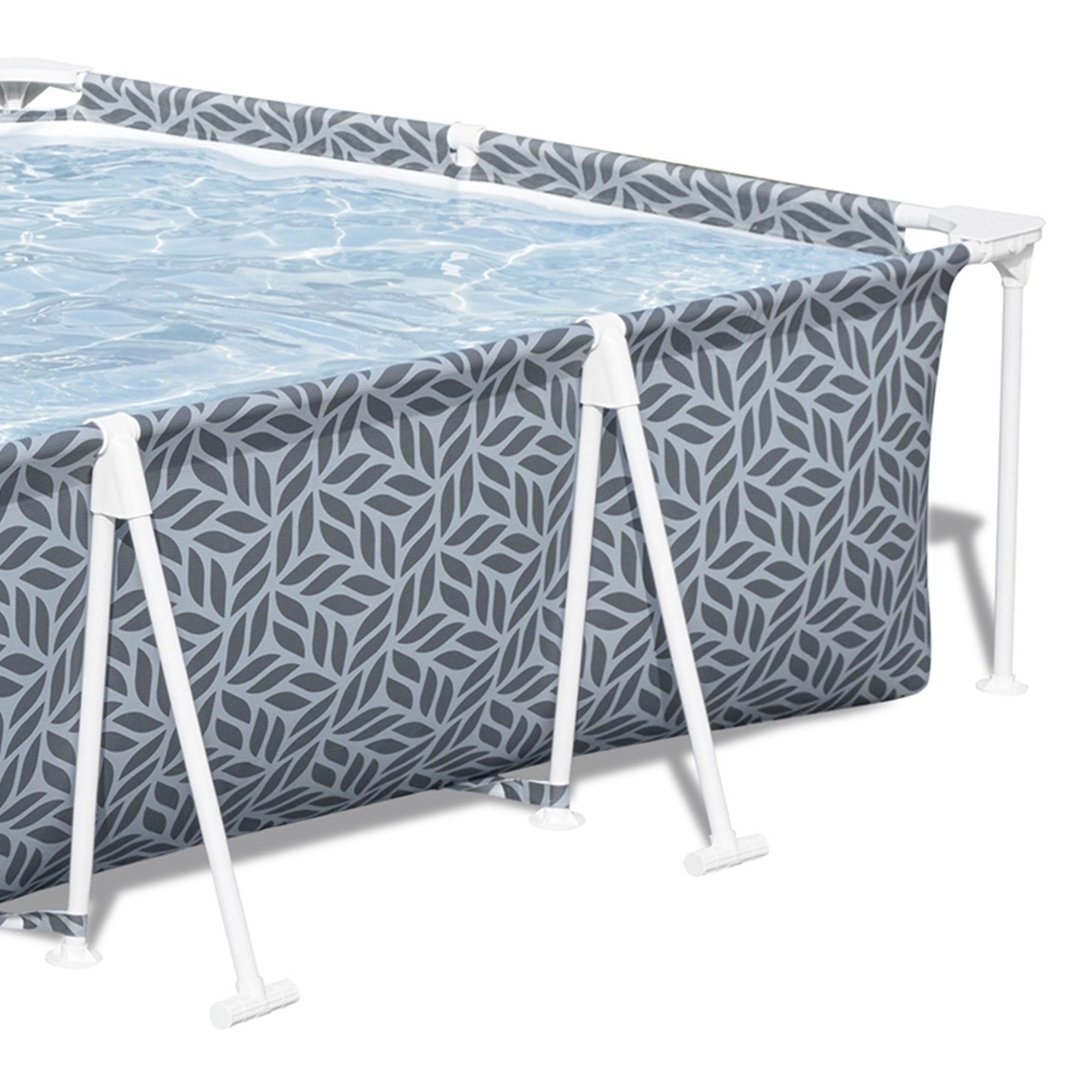 Bestway Steel Pro 12' x 6'7" x 26" Above Ground Outdoor Swimming Pool (Open Box) - VMInnovations