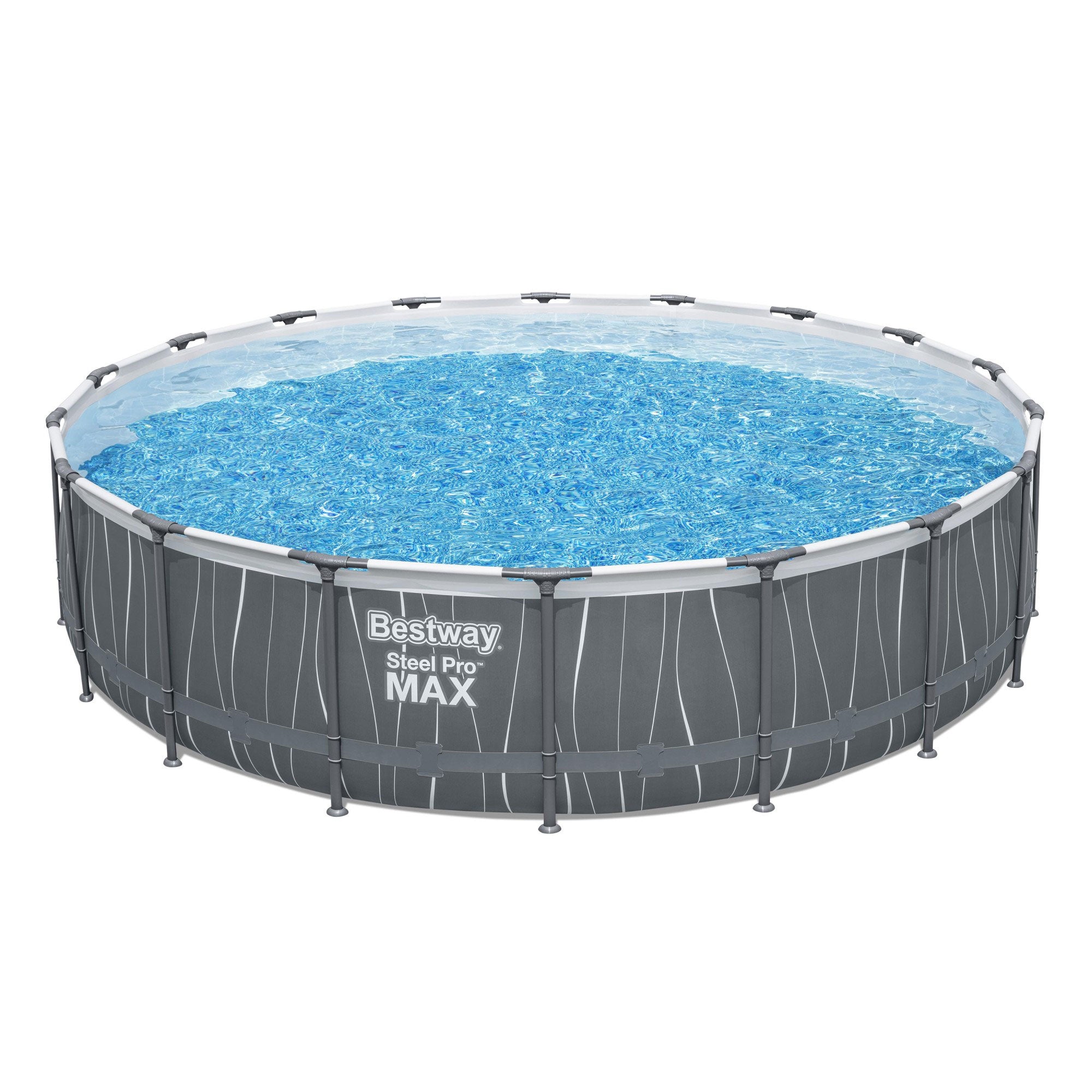 Bestway Steel Pro MAX 18' x 48" Round Pool Set w/LED Light & Remote (Open Box)