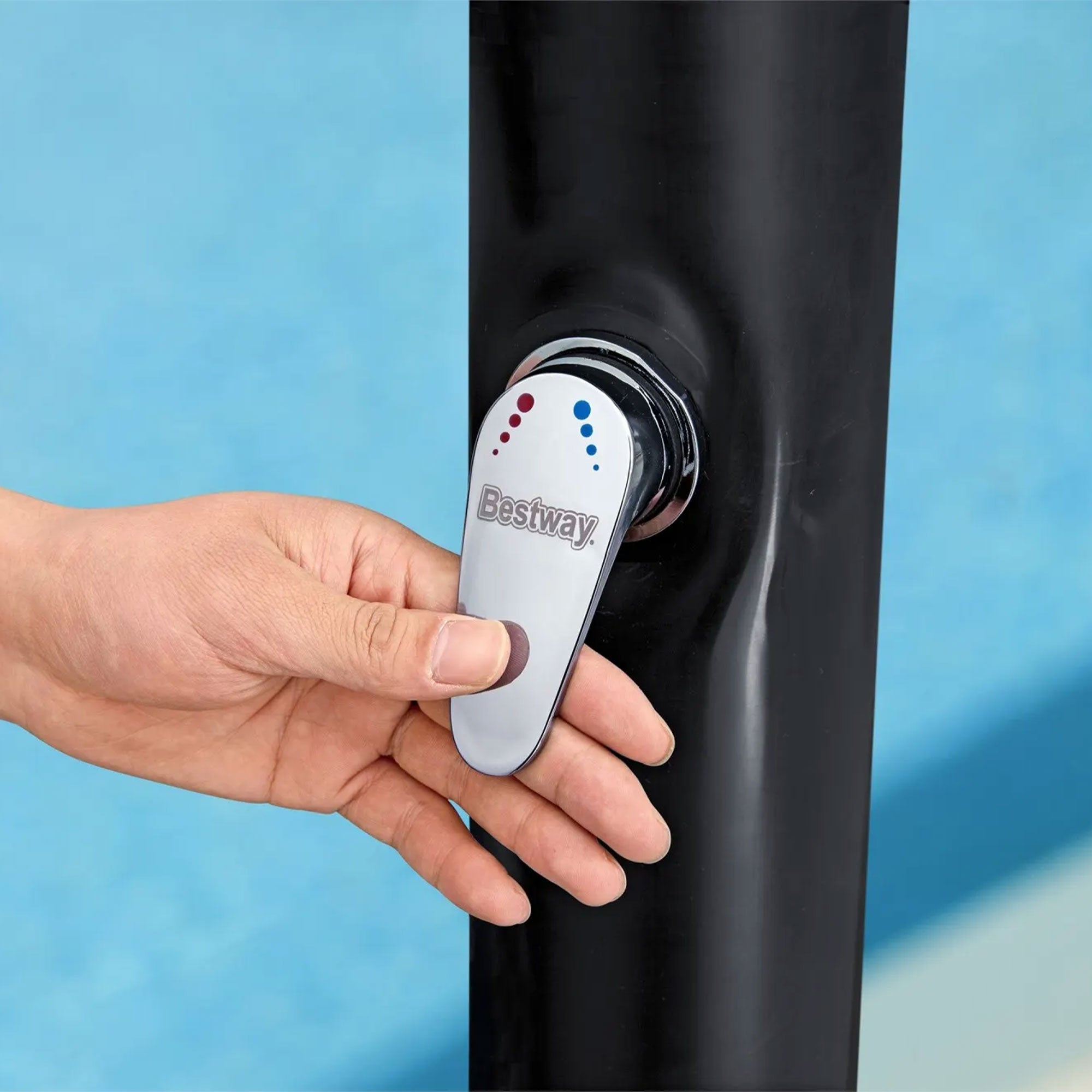 Bestway Flowclear SolarFlow 5.2 Gal Solar Heat Shower w/ Multiple Shower Setting - VMInnovations