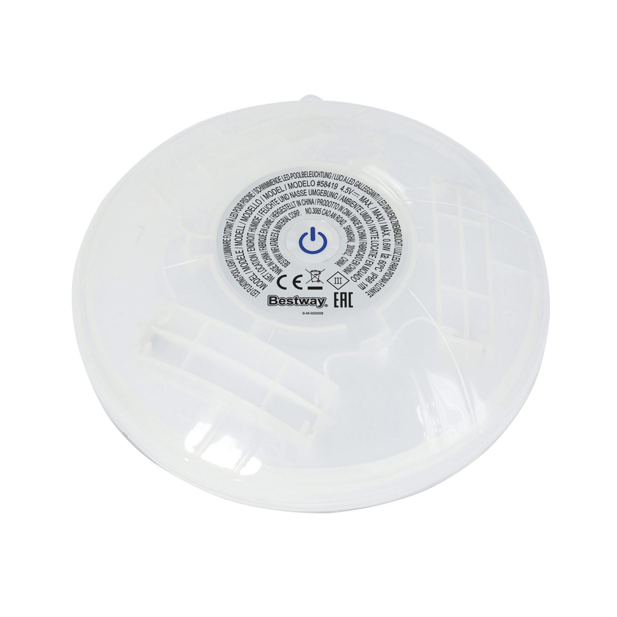 Bestway Flowclear Battery Powered Floating 5 Color LED Pool Light (Open Box)