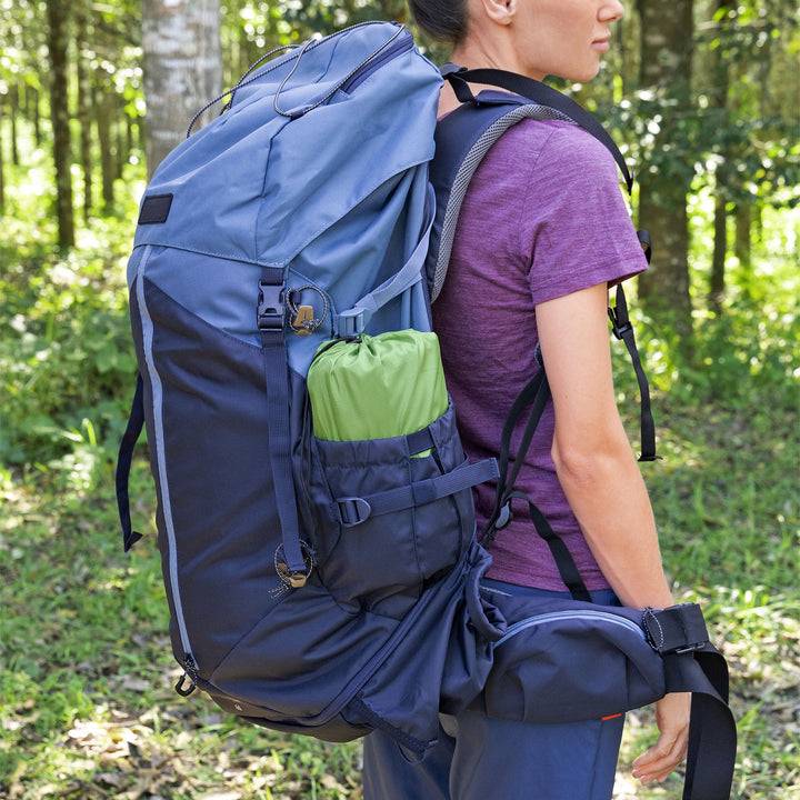 Bestway WanderLite Large Rectangular Sleeping Air Pad with Storage Bag, Green - VMInnovations