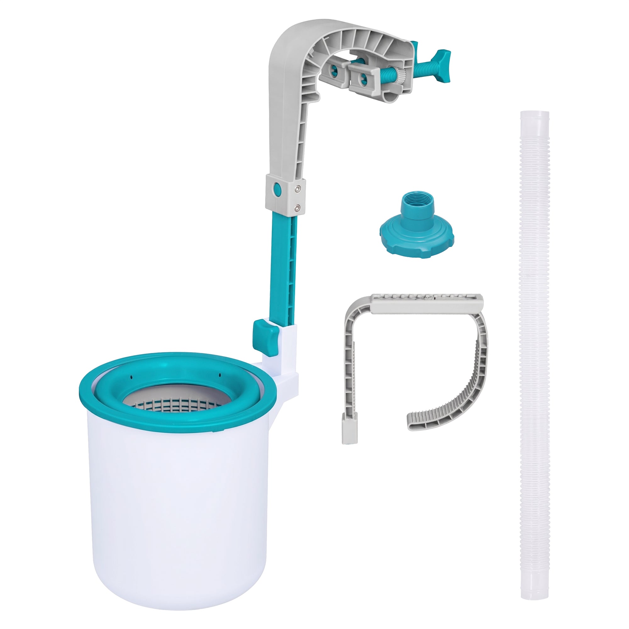 Bestway Flowclear Wall Mounted Automatic Swimming Pool Surface Skimmer, White - VMInnovations