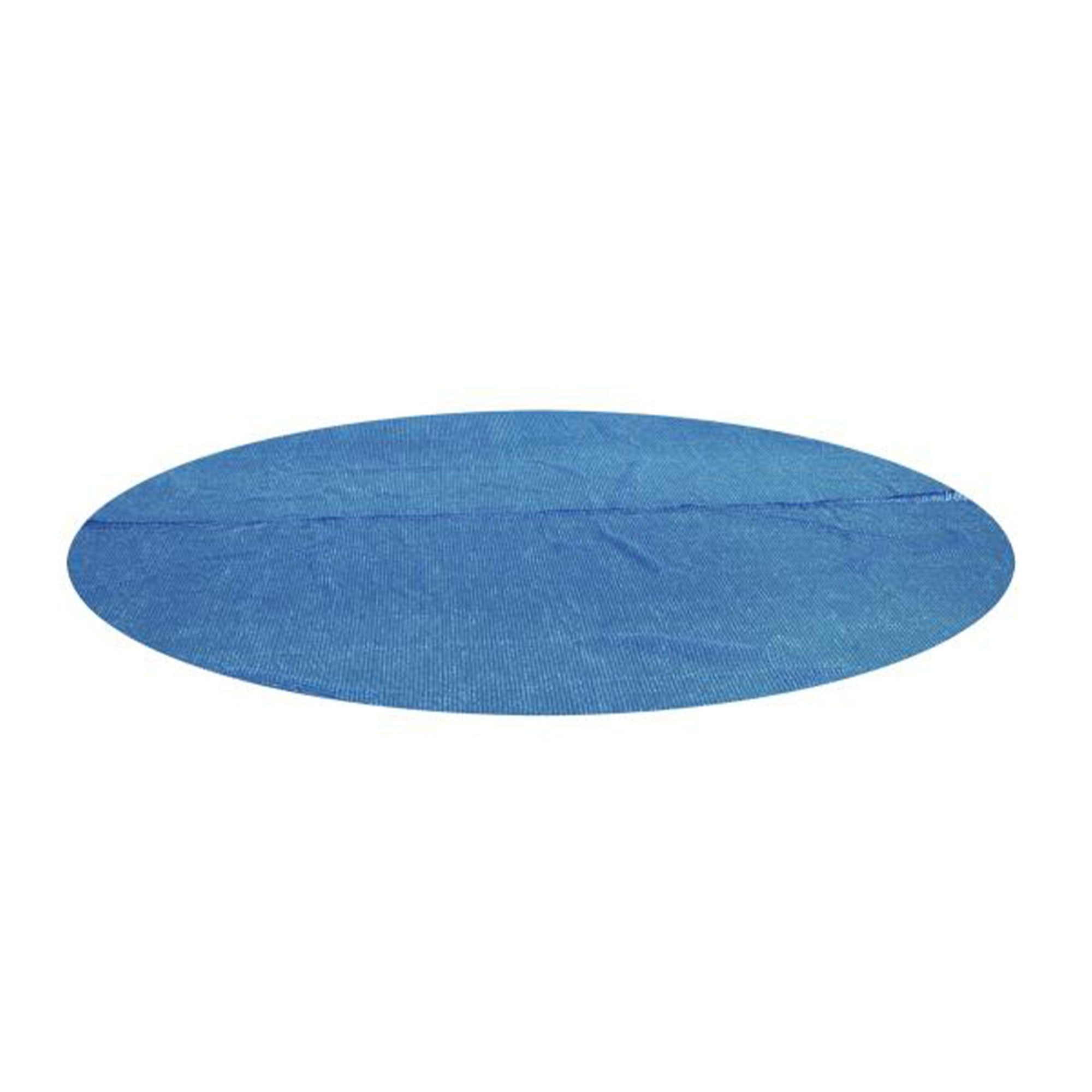 Bestway Flowclear 14 Feet Round Above Ground Pool Solar Pool Cover Only, Blue - VMInnovations